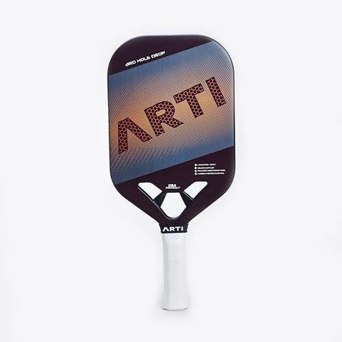 ARTI Carbon Fiber Pickleball Paddle: USAPA-Approved, Lightweight T700 Carbon Fiber Surface, 16mm Honeycomb core for Power, Spin & Control Around Players Seeking Precision Play - Image 3