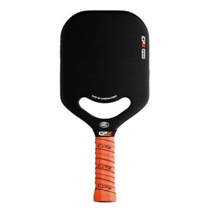 CPX Pro Carbon Fiber Pickleball Paddle - Professional Grade, Matte Finish, 19mm Honeycomb Core, Tennis Style Grip - Edgeless Paddle Designed in Chicago, USA