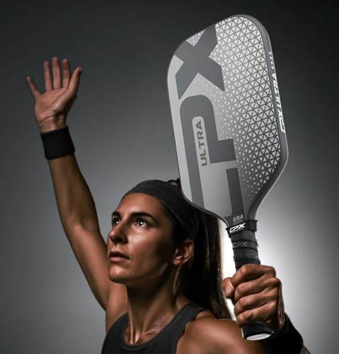 CPX Ultra Series Fiber-Reinforced Friction Surface Pickleball Paddle - 16mm Polypropylene Honeycomb Core, Lightweight for Speed - Image 7