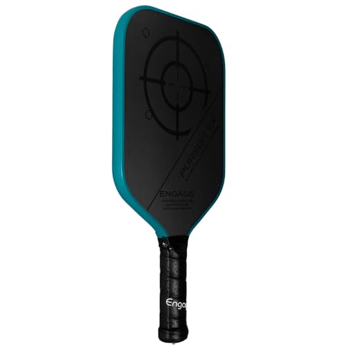 Engage Pursuit EX Pickleball Paddle, Polymer Composite Core, Omin-Direction Graphite Face, Widebody Construction, Teal - Image 5