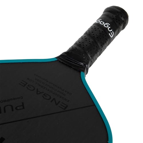 Engage Pursuit EX Pickleball Paddle, Polymer Composite Core, Omin-Direction Graphite Face, Widebody Construction, Teal - Image 6