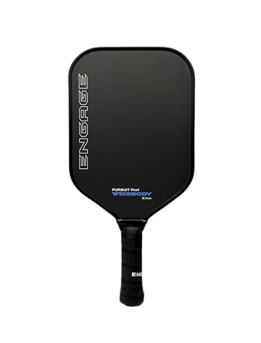 Engage Pursuit Pro1 Pickleball Paddle | Raw Carbon Fiber | Extreme Power, Spin & Dwell Time | Designed for Aggressive Power Players | 12.7mm (Carbon Sky (Blue), Widebody) - Image 3