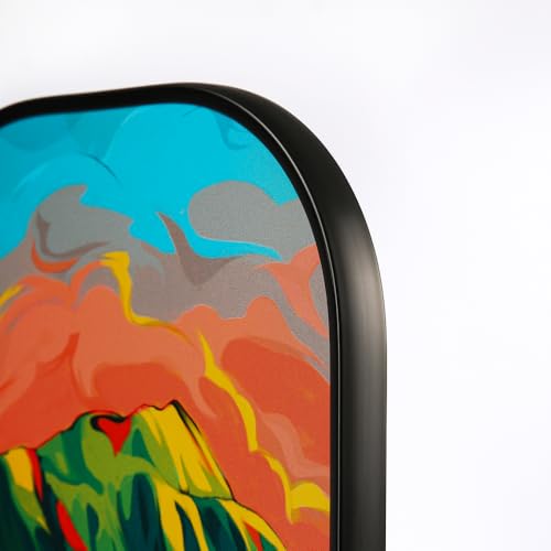 HELIOS Hawaii Pickleball Paddle Set of 2 – O'ahu | Includes Pipeline & Diamond Head Paddles | Particle-Printed Fiberglass Surface with 13mm Reactive Honeycomb Core | 8oz, Beginner Set for Control - Image 7