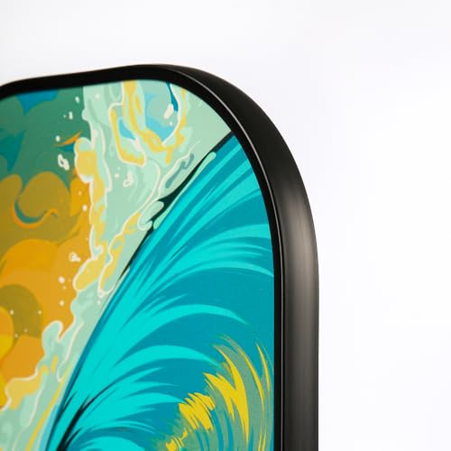 HELIOS Hawaii Pickleball Paddle Set of 2 – O'ahu | Includes Pipeline & Diamond Head Paddles | Particle-Printed Fiberglass Surface with 13mm Reactive Honeycomb Core | 8oz, Beginner Set for Control - Image 8