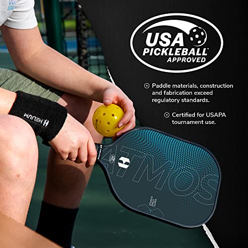 Helium Pro Carbon Fiber Pickleball Paddles - USAPA Certified - High-Spin Texture, Lightweight Honeycomb Core - Image 3