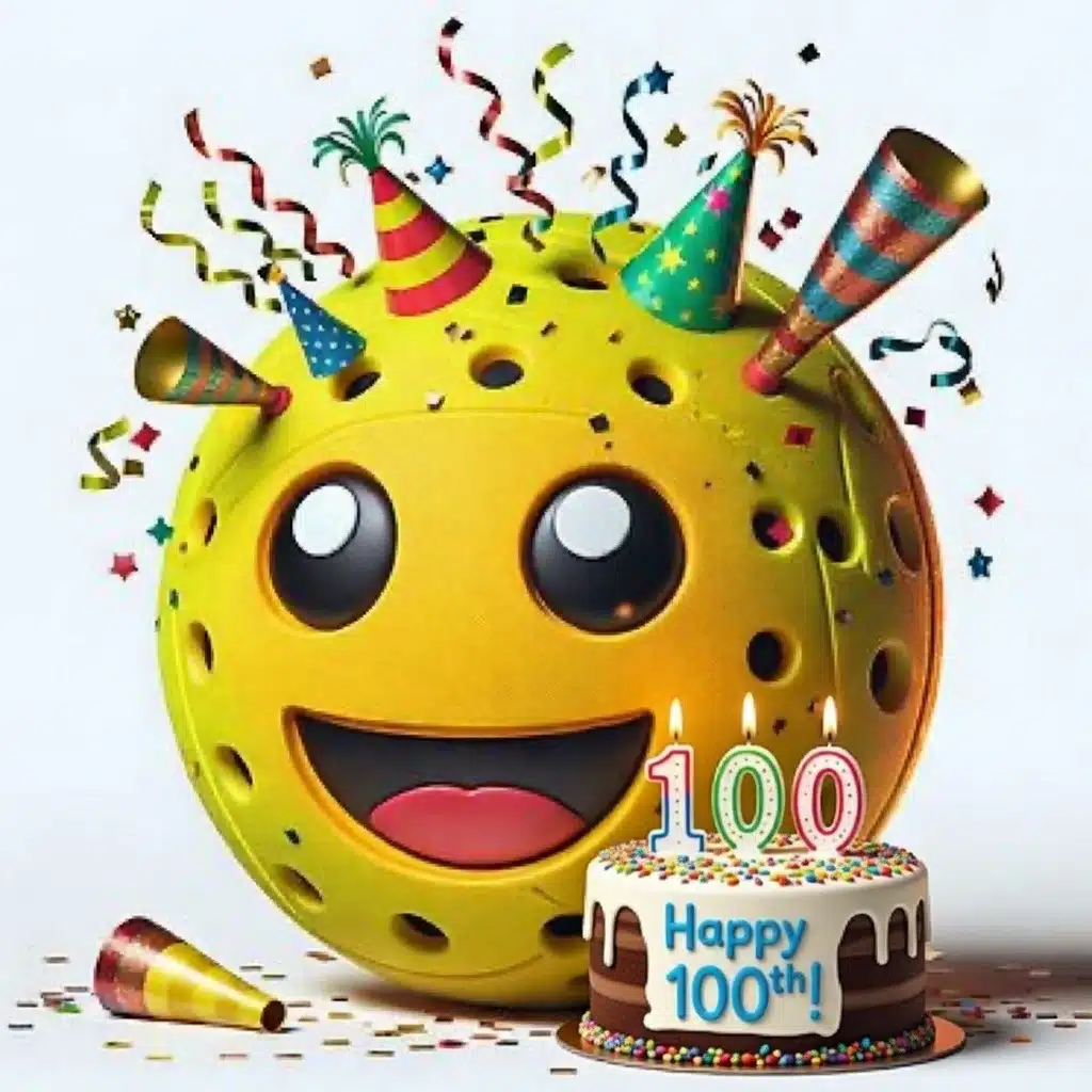 Pickleball Birthday Emoji Sticker – Funny Happy Birthday Gift for Pickleball Players & Lovers - Image 4