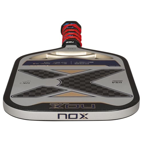 NOX Pickleball Paddles 2025 Luxury & Pro Series | 18K & 3K Carbon Fiber, Enhanced Comfort & Ultra Power Cores, Exclusive Spin & Airflow Dynamics & Custom Grip | Approved Pickleball Rackets for Adults - Image 4