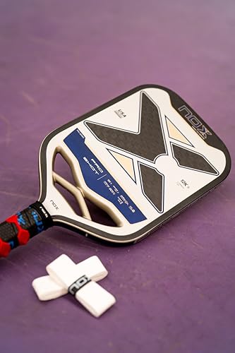 NOX Pickleball Paddles 2025 Luxury & Pro Series | 18K & 3K Carbon Fiber, Enhanced Comfort & Ultra Power Cores, Exclusive Spin & Airflow Dynamics & Custom Grip | Approved Pickleball Rackets for Adults - Image 6