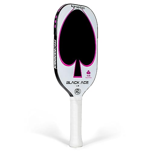 PROKENNEX Black Ace LG - Pickleball Paddle with Toray 700 Carbon Fiber Face - Comfort Pro Grip - USAPA Approved - Image 3