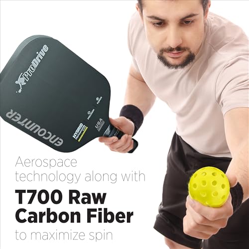 Prodrive Encounter Pickleball Paddle 16mm - 3 Layer (PP/Aramid/PP) Thermoformed with Foam Injected Walls - Includes Paddle Sleeve - Image 4