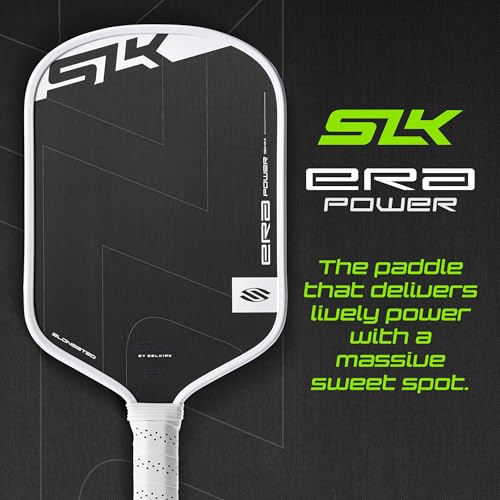 Selkirk Sport SLK ERA Power Pickleball Paddle | Carbon Fiber & Fiberglass Hybrid Face for Power, Spin & Control | Dynamic Fusion Core | Professional Pickleball Paddles for Aggressive Players - Image 4