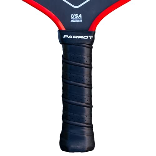 Team Golf Parrot Paddles NHL Chicago Blackhawks Pro-Formance Pickleball Paddle - Image 4