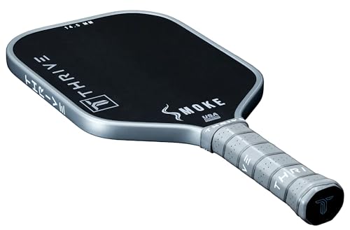 Thrive Smoke 14.5mm (Power Series) Thermoformed Custom Weighted Pickleball Paddle (Swing Weights: 119-120) (PbCor43 Certified) (UPA-A Provisional Approval) - Image 4