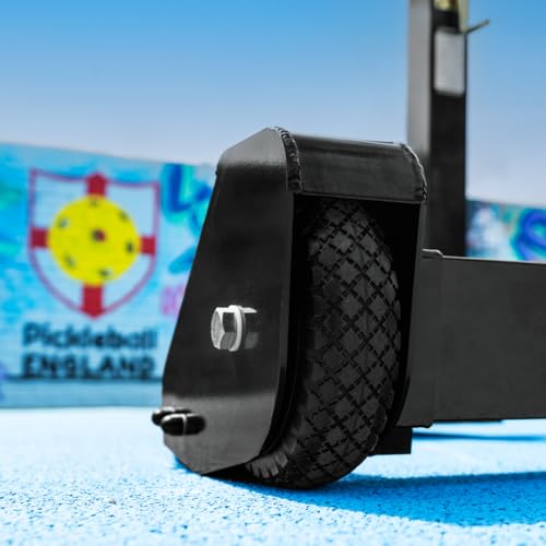 Vermont Self-Weighted Pickleball Posts & Net | Heavy-Duty Aluminum Pickleball Posts with Galvanized Steel Weights - Freestanding & Portable Set - Image 8