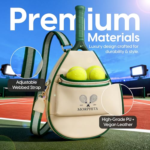 Women’s Padel & Pickleball Bag – Luxury Racket Purse with Paddle Pocket, Adjustable Strap, & Gold Hardware – Court-to-Café Style Tote - Image 5